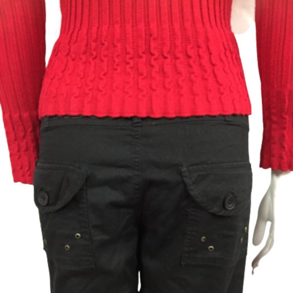 VEX Collection Red Size S Long Sleeve Sweater - Picture 9 of 11